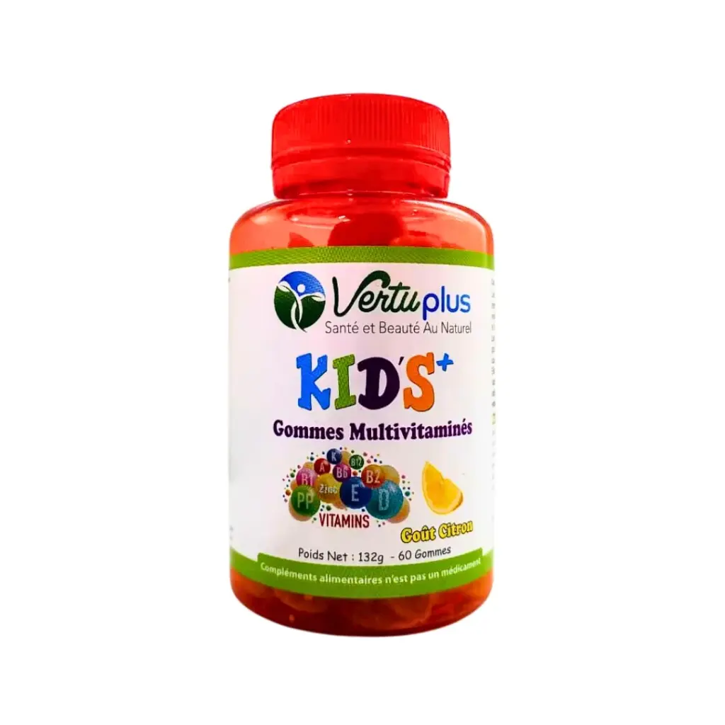 Vertu plus - Gammes multivitamines kids 60gommes