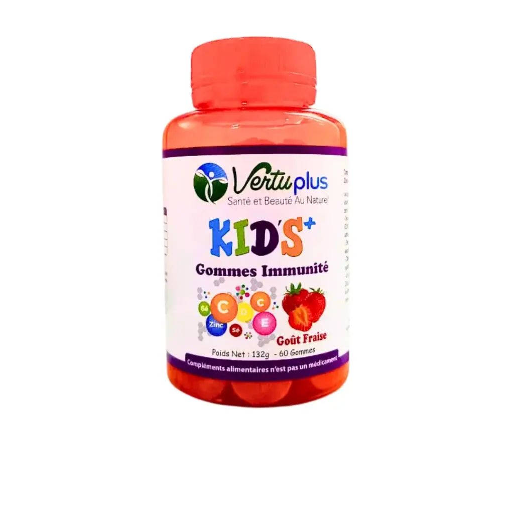 Vertuplus - Gommes immunite kids 60 gommes