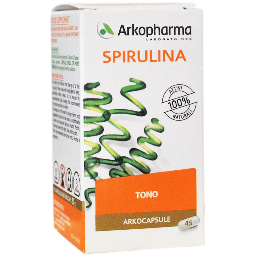 Arkopharma - Ricostituente spirulina 45 capsule 