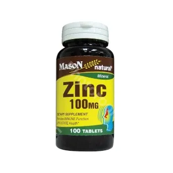 [775-100A] Mason natural - Zinc gluconate 100mg 100 tablets 