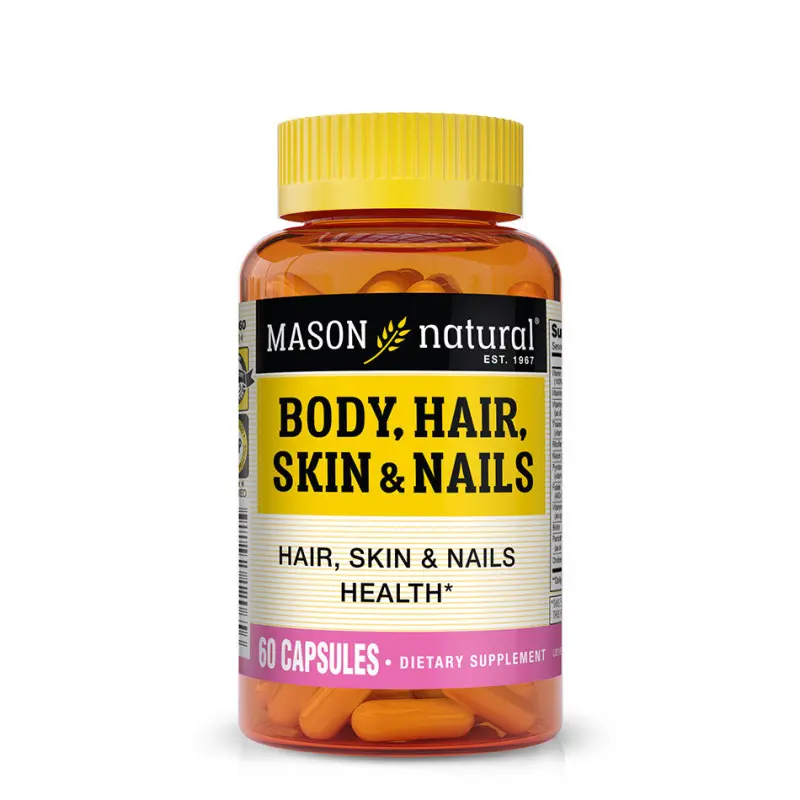 Mason Natural - Body hair skin & nails 60 Capsules