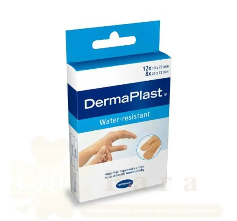 DERMA - Sparadraps aeres impermeables 100 unites