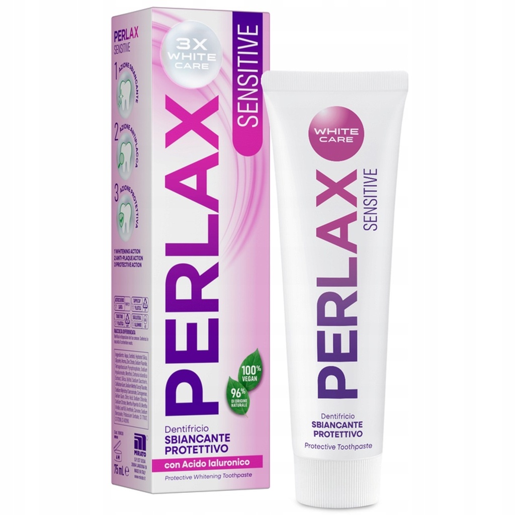 PERLAX - Dentifrice sensitive 75ml