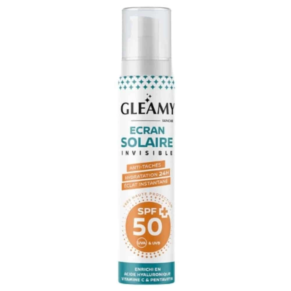 GLEAMY - Ecran solaire anti tache invisible spf50