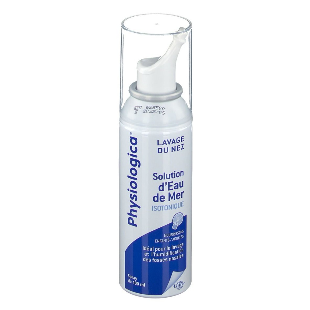 Physiologica - Solution d'eau de mer 100ml