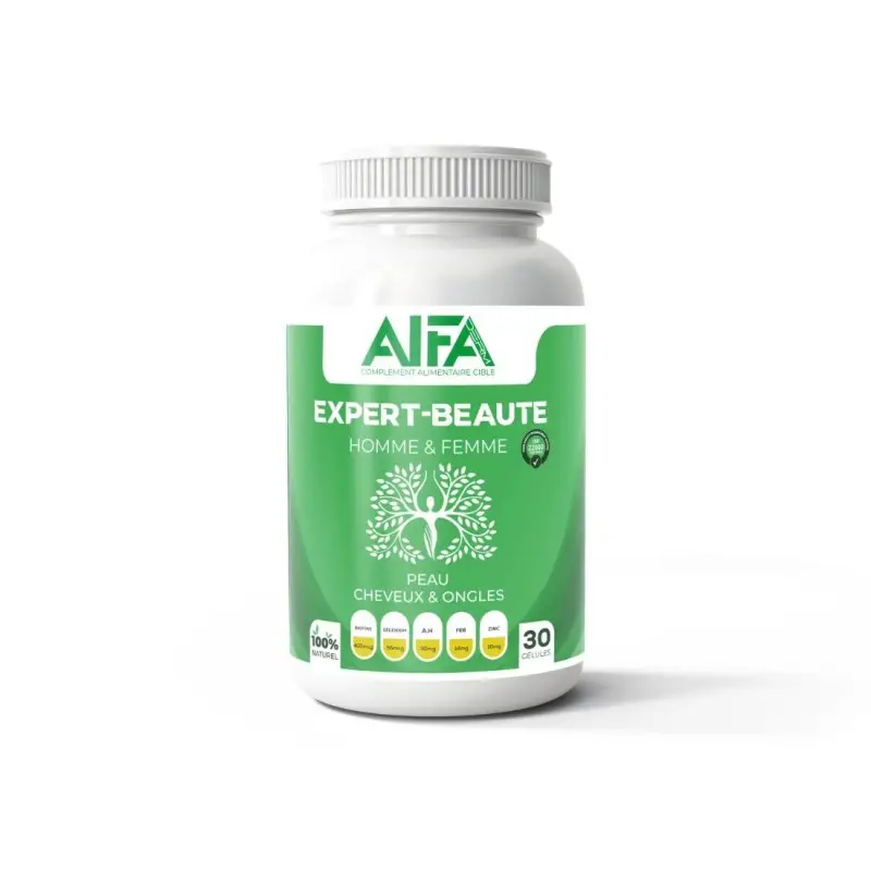 ALFA - Expert beaute homme et femme 30 gelules 