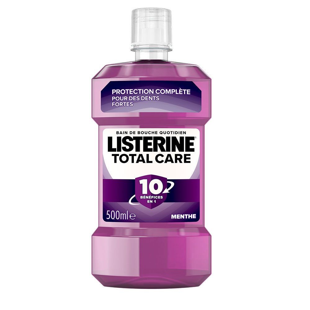 LISTERINE - Bain de bouche total care 500ml