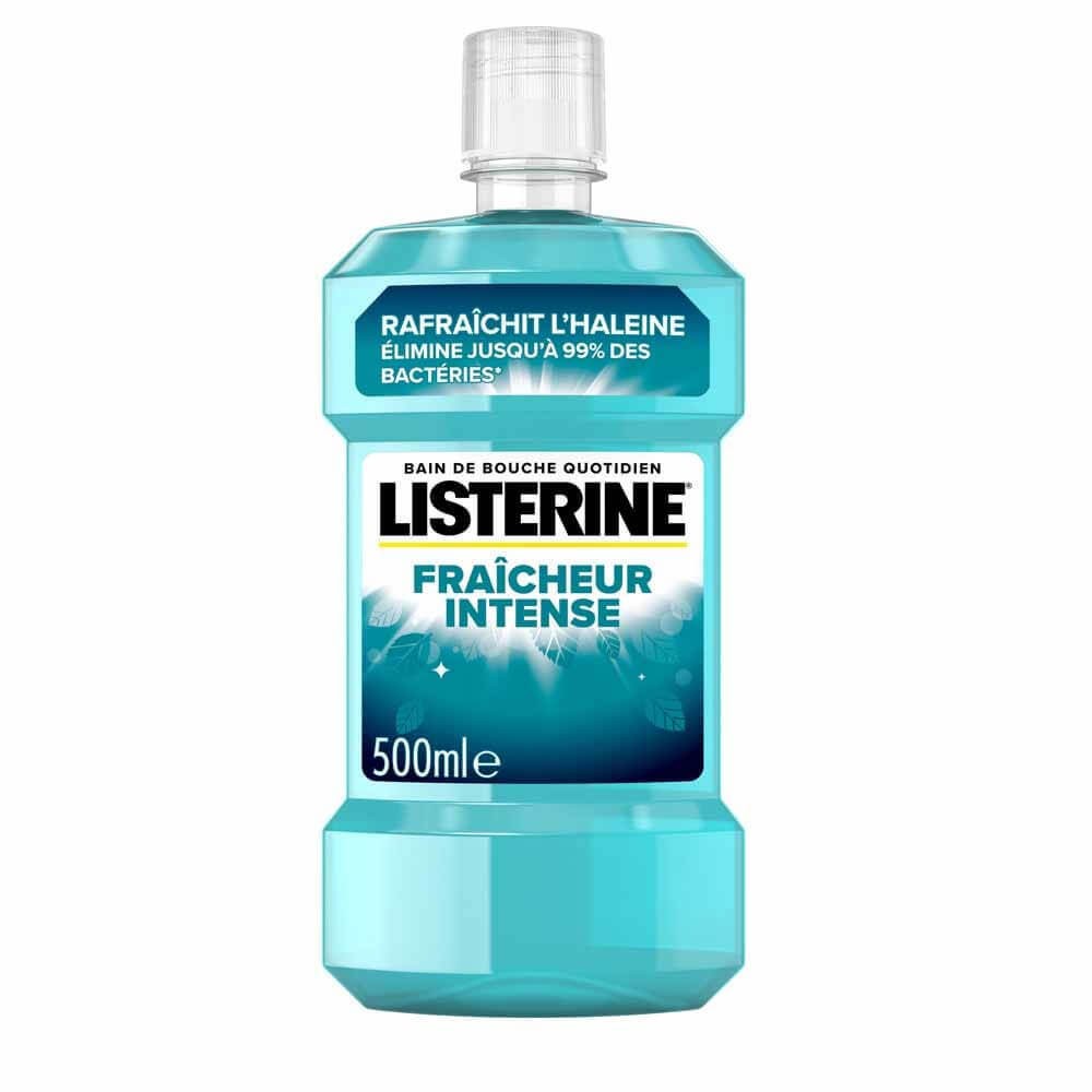 LISTERINE - Bain de bouche fraicheur intense 500ml