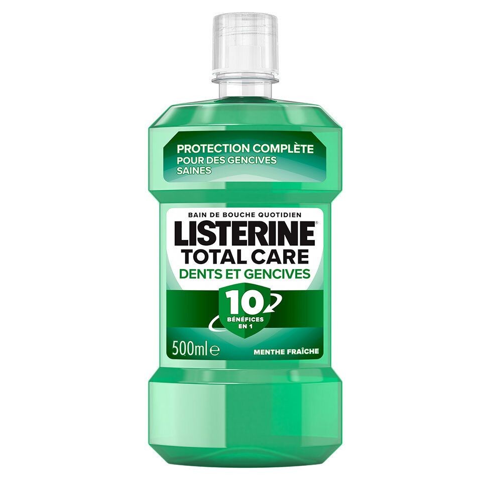 LISTERINE - Bain de bouche dents et gencives 500ml