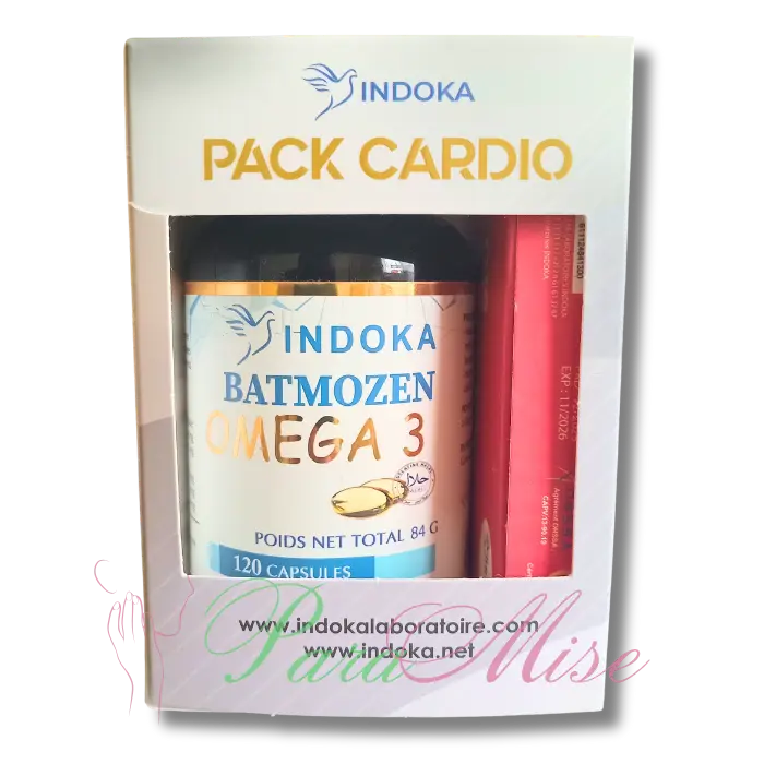 INDOKA - Pack cardio omega 3 120 capsules