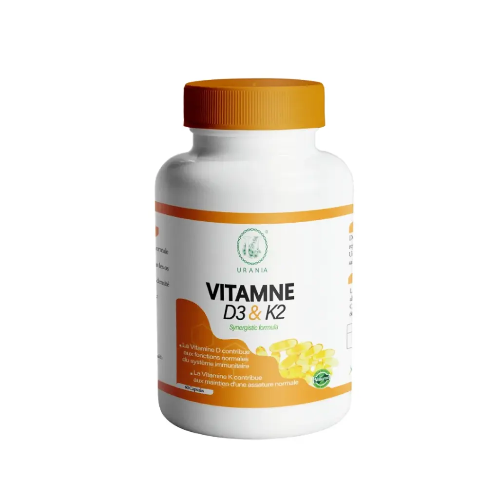 URANIA - Vitamne D3 / K2 60 capsules 