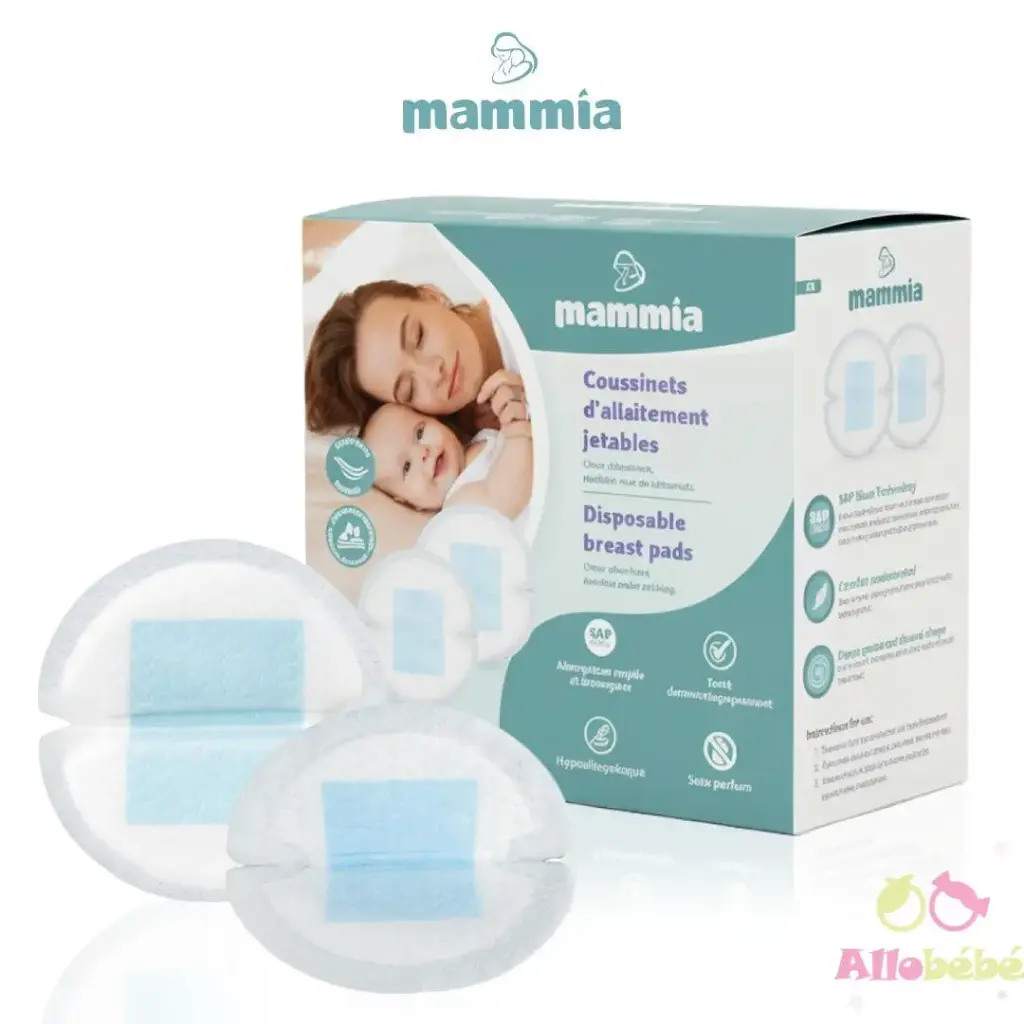 Mammia - Coussinets d'allaitement jetables 30pcs