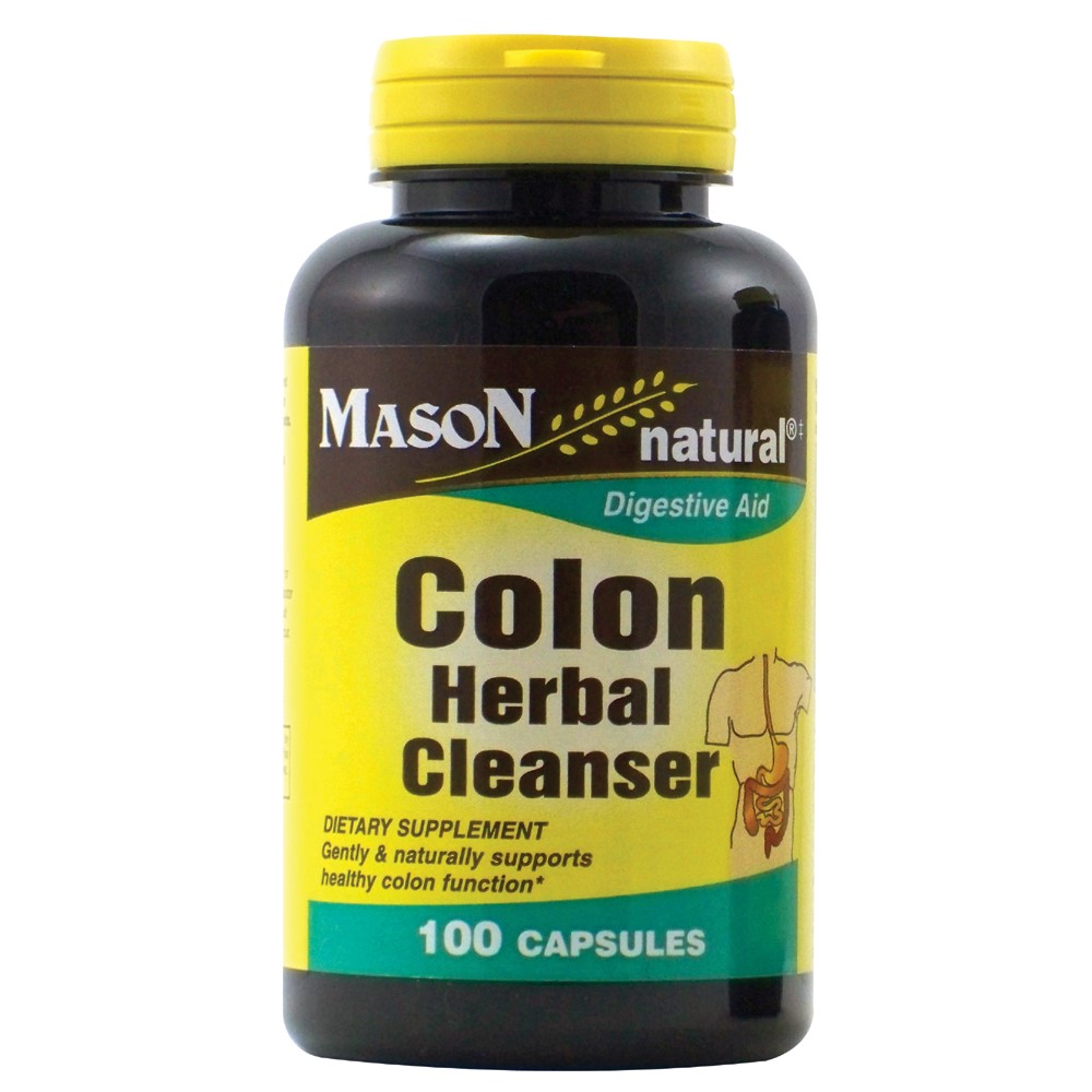 Mason Natural - Herbal colon cleanser 100 capsules