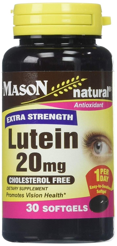 Mason Natural - Lutein 20mg 30softgels
