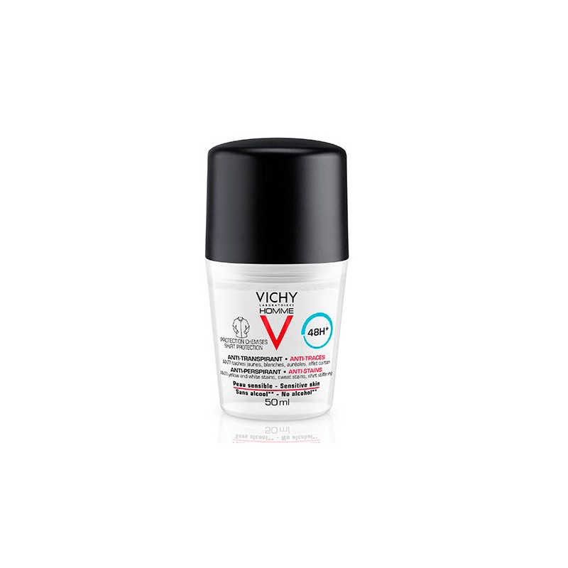 VICHY - Homme Deodorant Anti White 48h 50ml (Female)