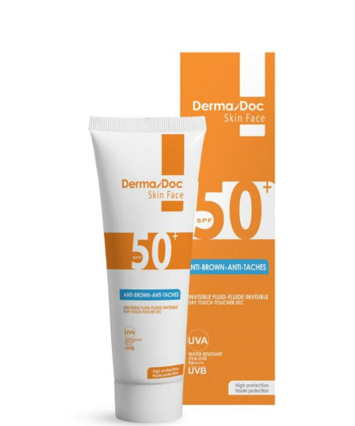 Derma Doc - Crème solaire Invisible SPF50+ 50ml