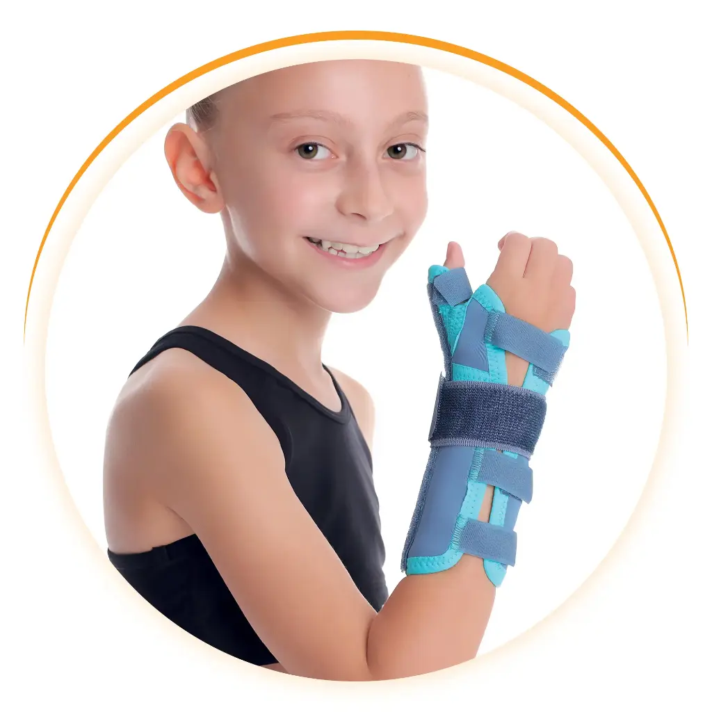 [DG-21/DM] Aurafix - Attelle Poignet Pouce Enfant (Droite, M)