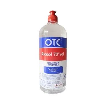 OTC - Alcool 70 Vol Désinfectant 1L 