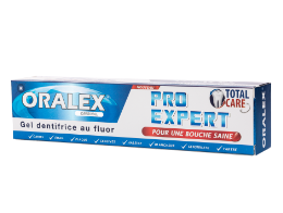 ORALEX - Gel Dentifrice à la Menthe Bleu 120 g