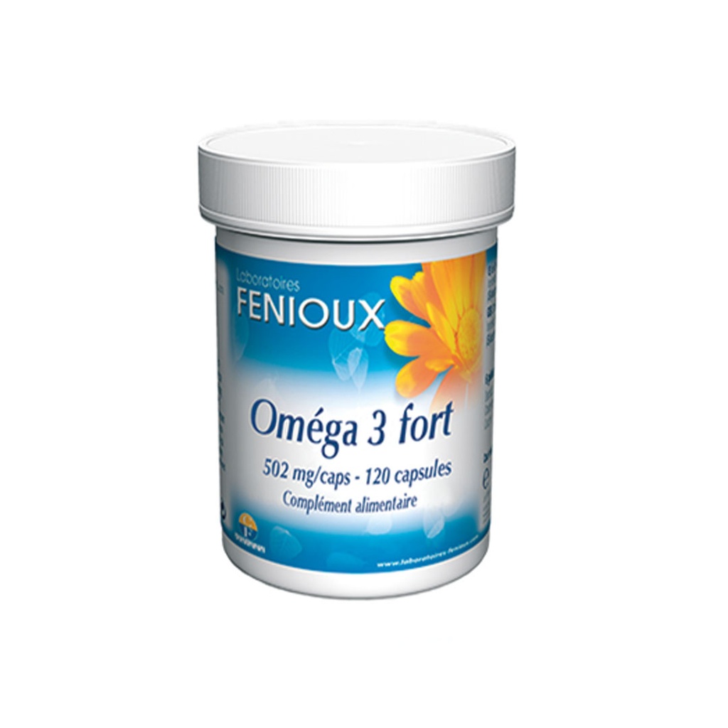 FENIOUX - Oméga 3 fort 502 mg/caps (90cp)