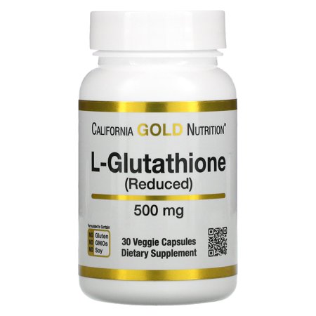 California Gold Nutrition L-Glutathione 500 mg 30cp