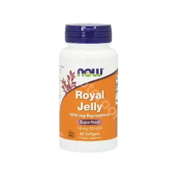 NOW Royal Jelly -1000 Mg with 10HDA 60 CP