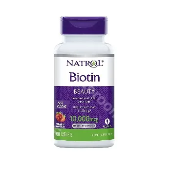 Natrol - Biotin 10.000 Mcg Fast Dissolve Strawberry 60CP