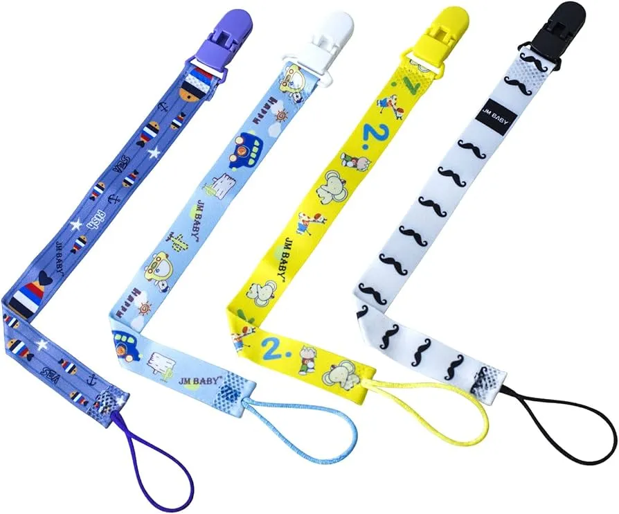 JM- Baby pacifier clip