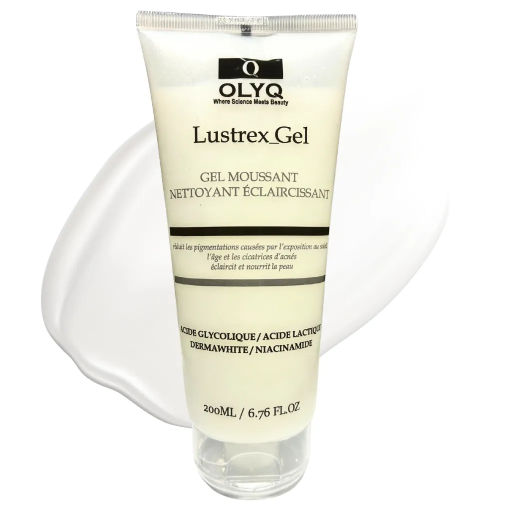 OLYQ - Gel moussant nettoyant eclaircissant 200ml