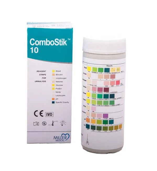 ComboStik - Test urinaire 10 paramètres 100 Strips