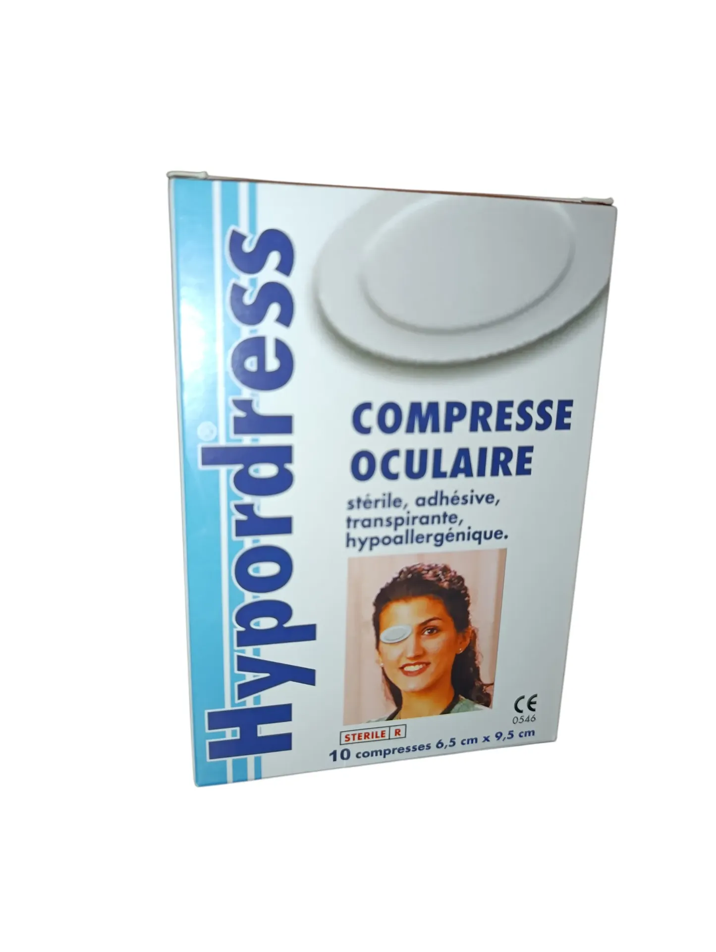 Hypordress - Compresses Oculaires 10 unités