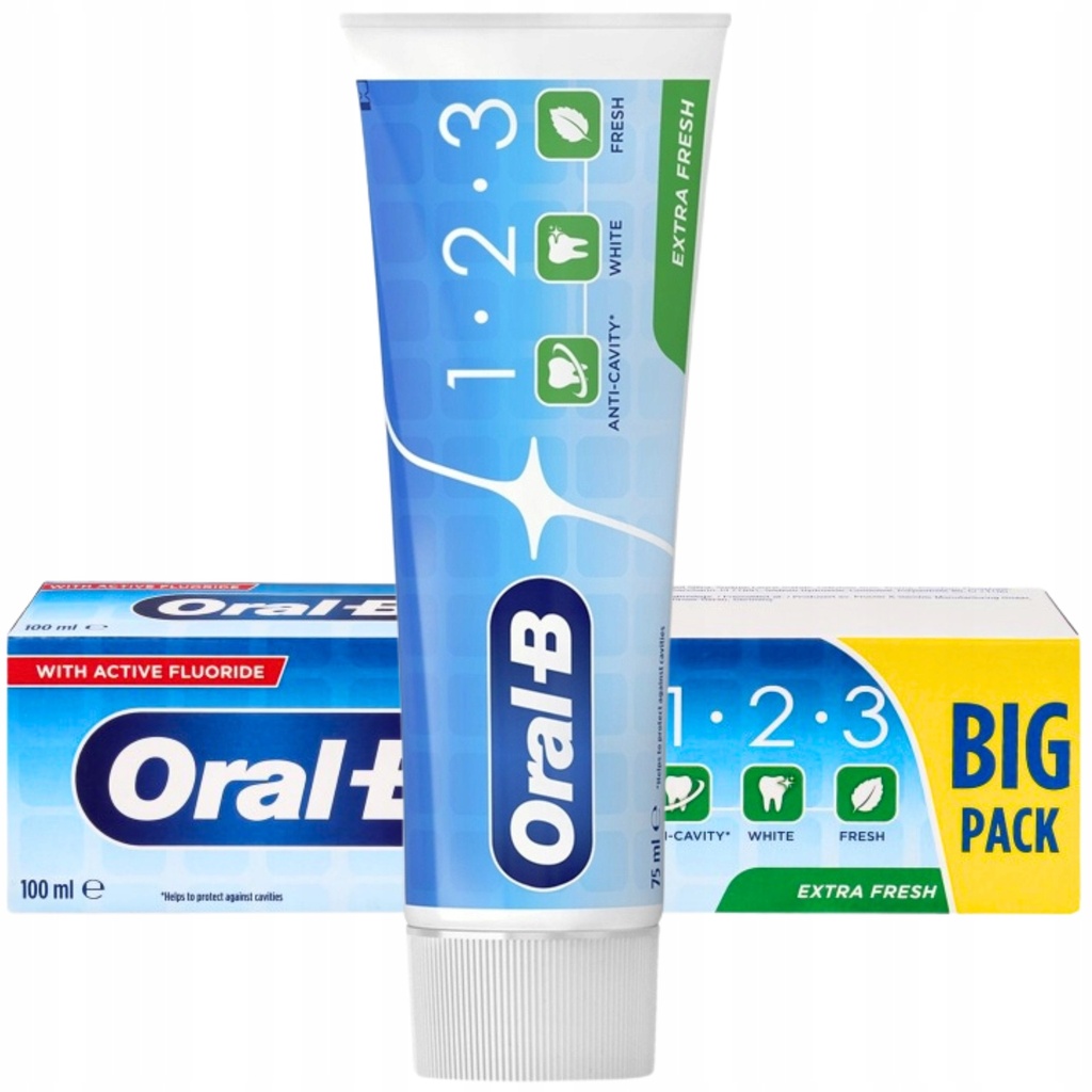 Oral-B - Dentifrice big pack extra fresh 100ml