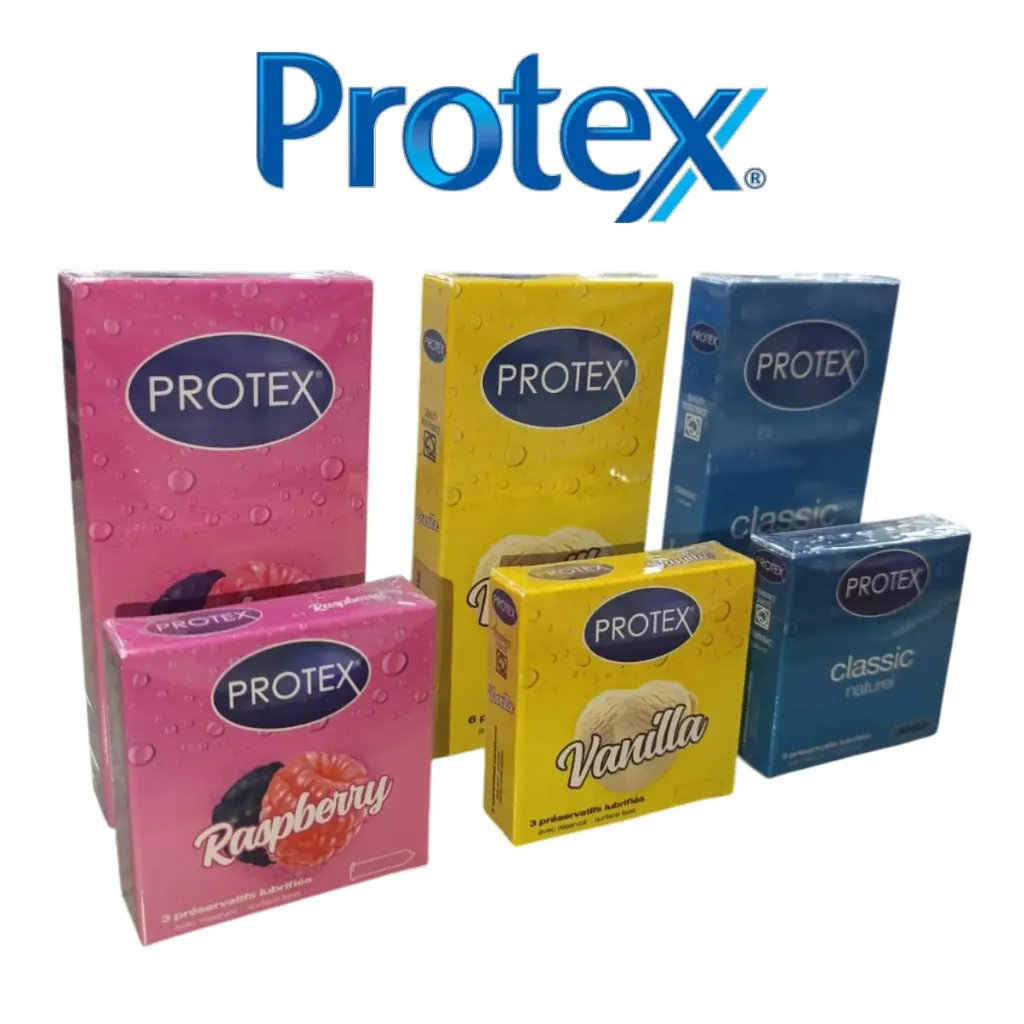 Protex - Préservatifs Lubrifiés (3pc, Classic)