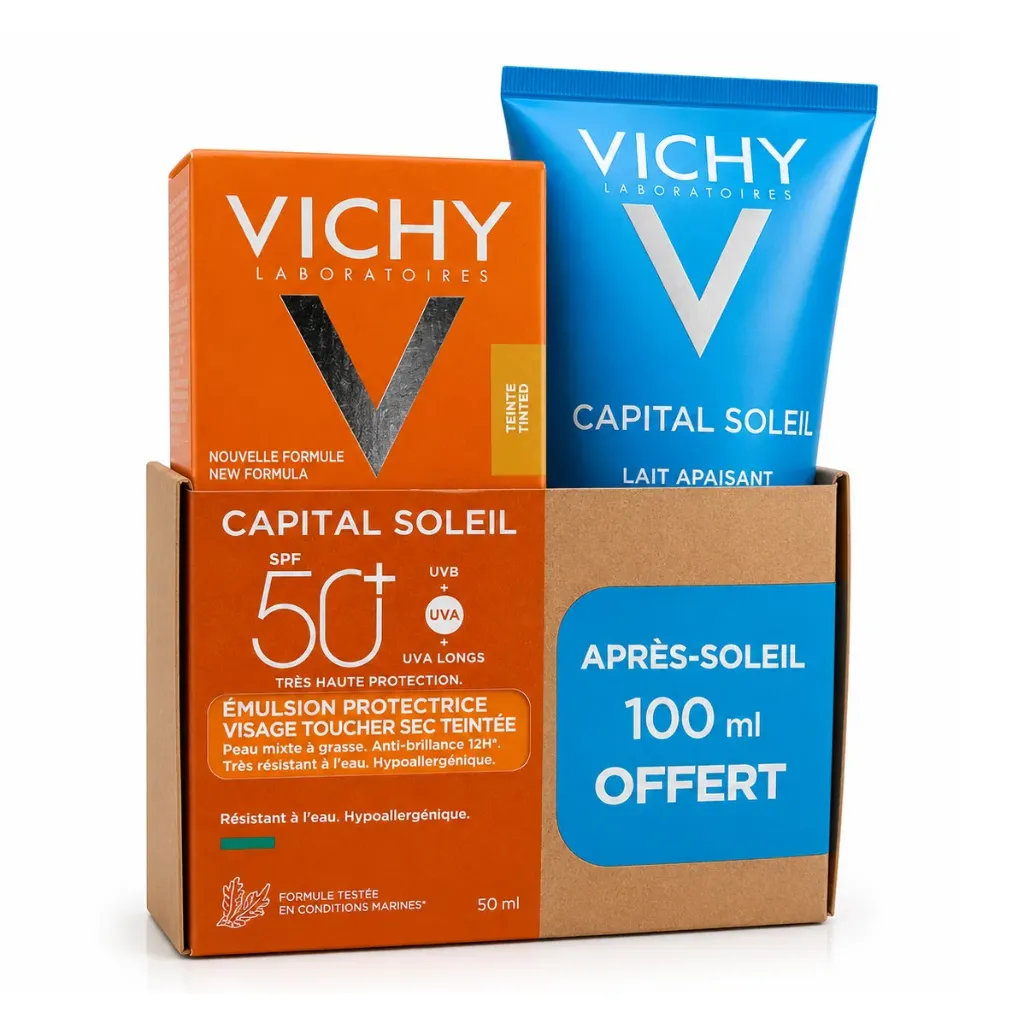 VICHY - Emulsion Toucher Sec Teintée spf50+ 50ml