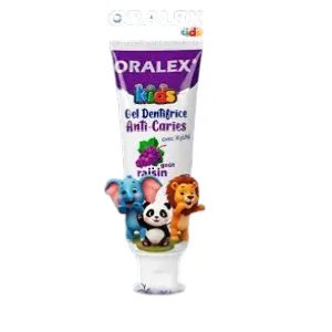 ORALEX - Gel Dentifrice Enfant Raisin 100g