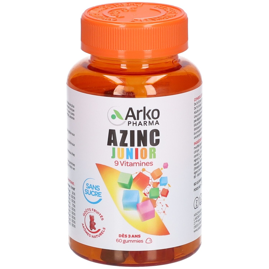 Arkopharma - Azinc multivitamine junior 60 gummies