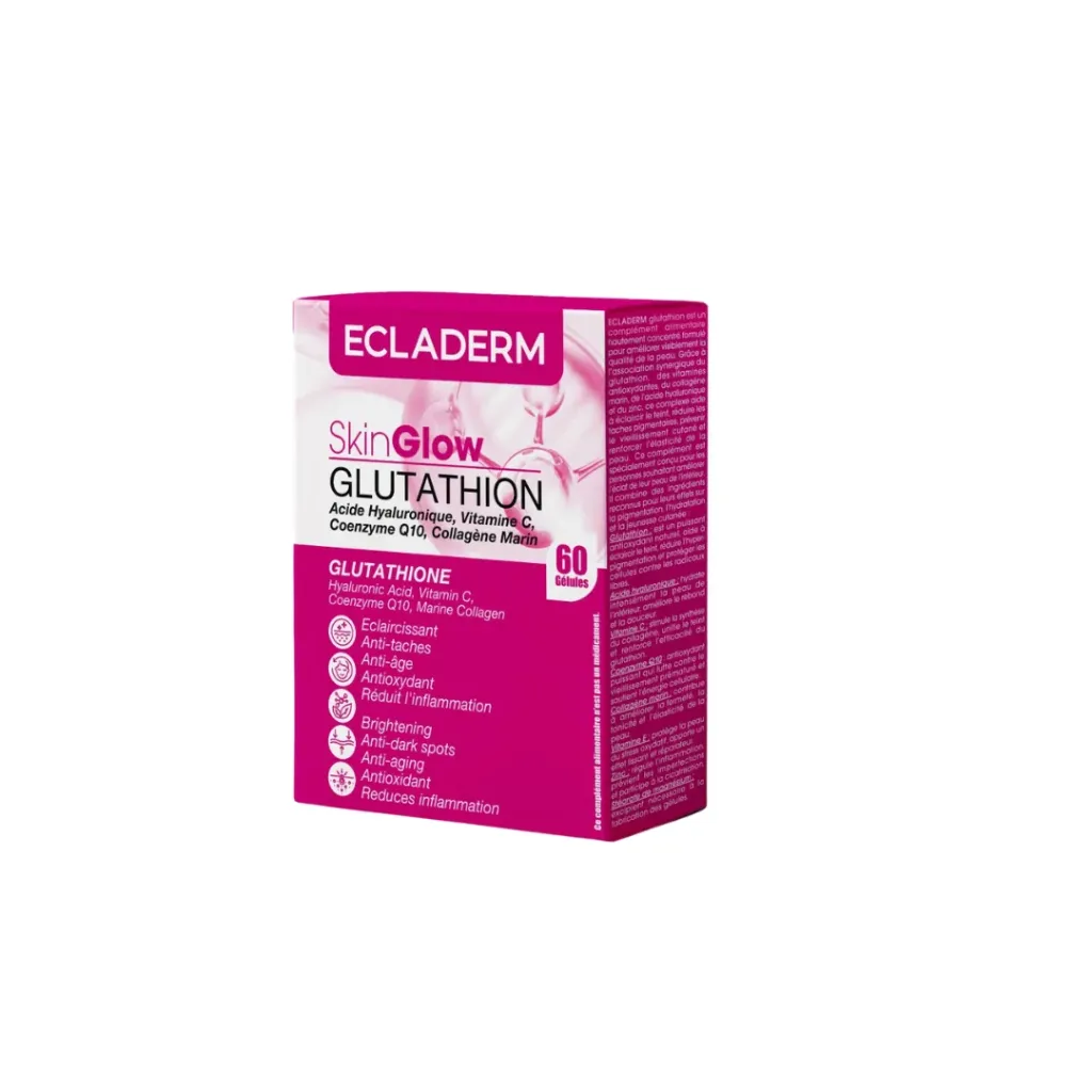 ECLADERM - Skin Glow Glutathion 60 Gelules