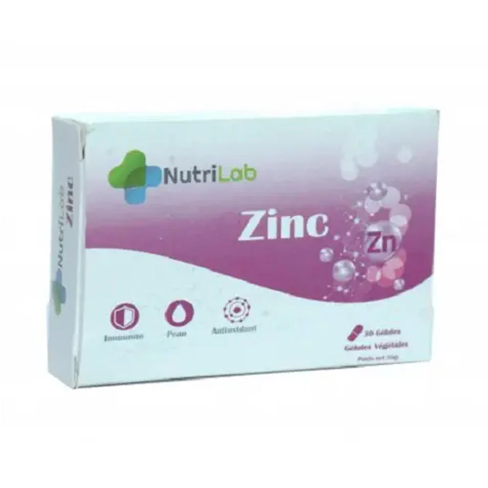 NutriLab -  Zinc 30 gélules