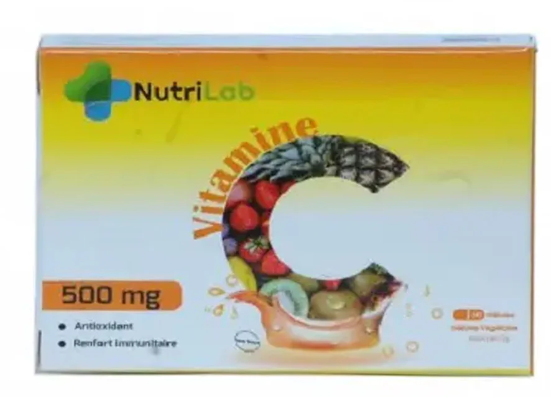 NutriLab - Vitamine C 30 gélules