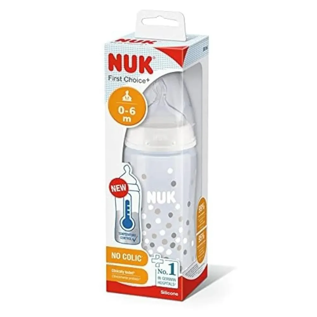 NUK - First Choice+ Température Control 0-6 mois 300ml