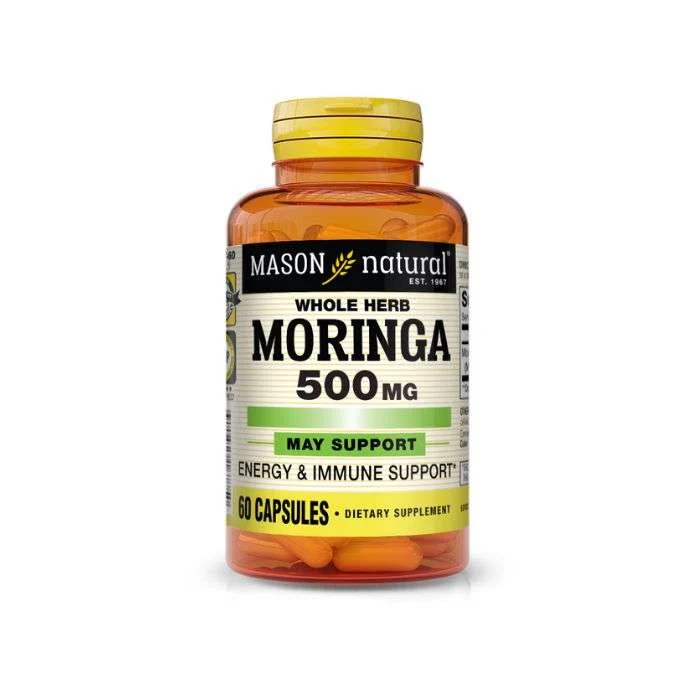 Mason Natural - Moringa 500mg 60capsules