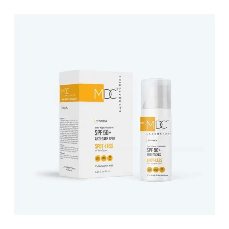 MDC - anti taches  SPF50+ TOUS TYPES DE PEUX 50ML