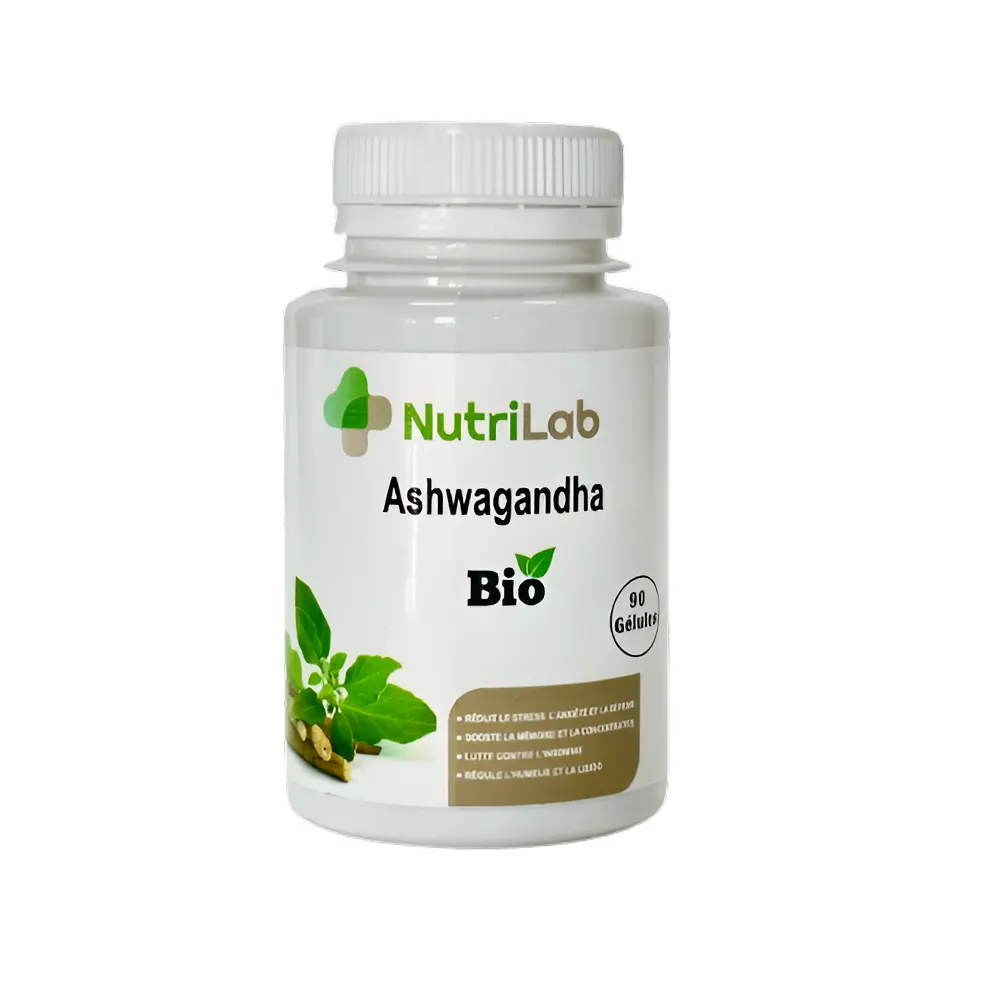 NutriLab - Ashwagandha bio 90 gélules