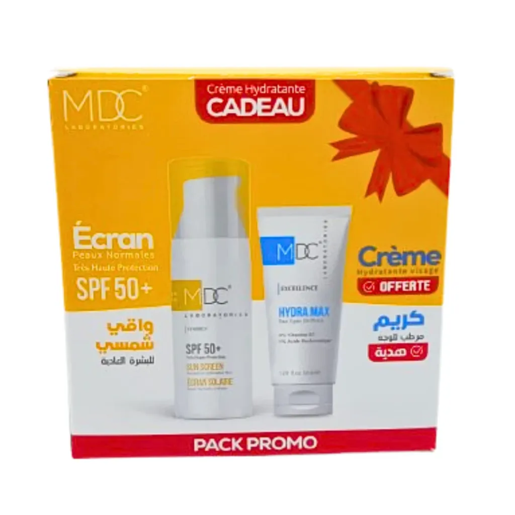 MDC - Pack ecran solaire peaux seches 50ml