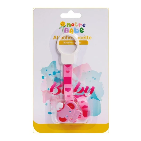 [BD053A] Notre Bébé - Attache sucette