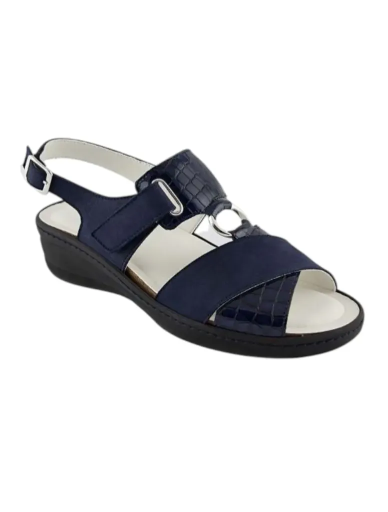 Sandale Orthopédique pour Femme (Noir, 38)