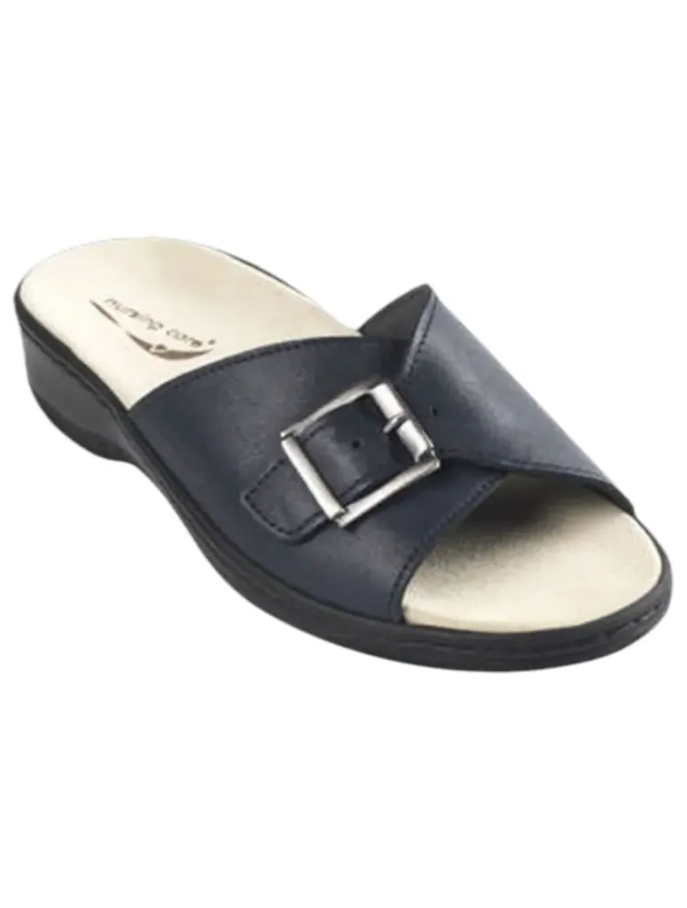Sandale confort en cuir (40 mleu)