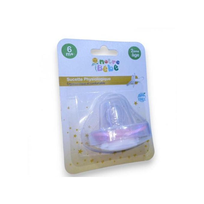 [NB019] Notre Bébé - Sucette physiologique +6m 