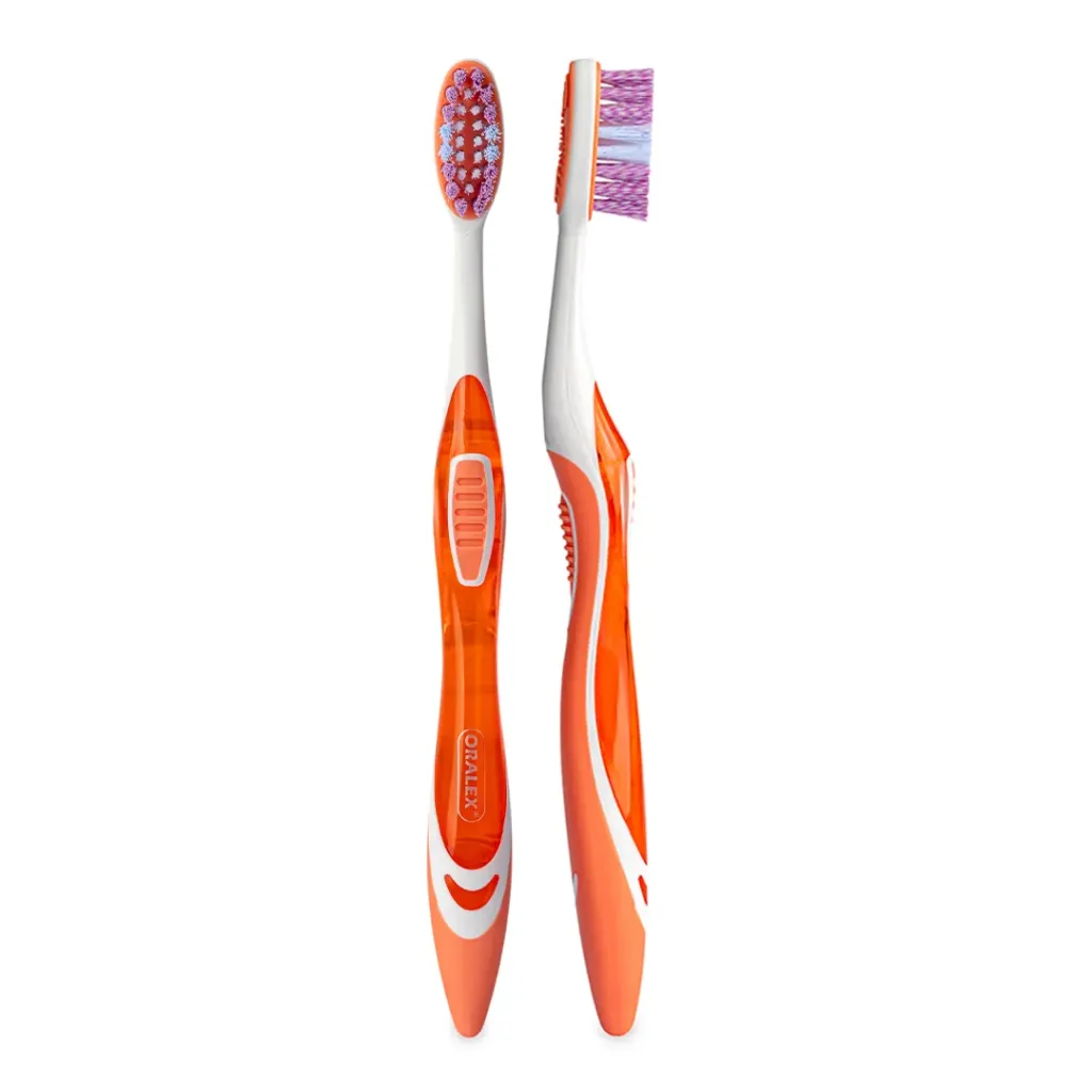 [C-6628] KISS LOVE - Brosse a dent orange