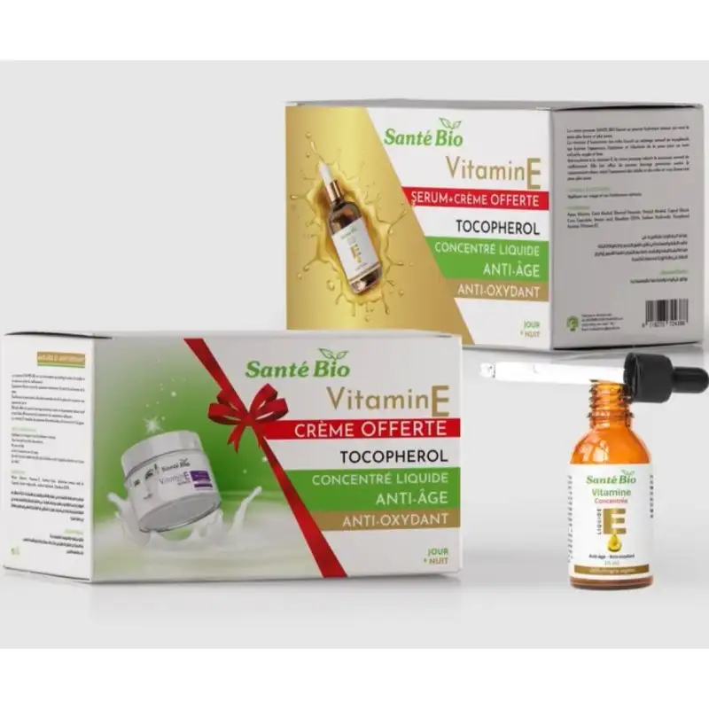 Sante Bio - Vitamin E serum + creme anti age